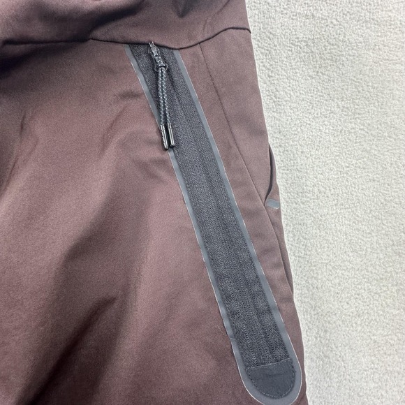 Nike Pants Mens Large Brown Tech Woven Commuter Zipper Pockets DH4224 - Picture 7 of 16